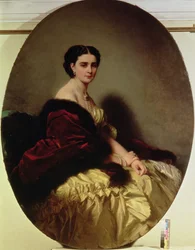 Porträt der Gräfin Sophie Naryshkina (1823-77), 1858